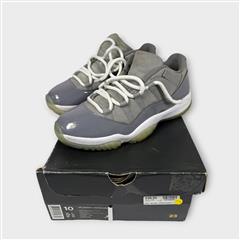 Jordan 11 Retro Low Cool Grey 2018 528895-003 Size 10